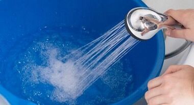 Soda with warm water to increase penis