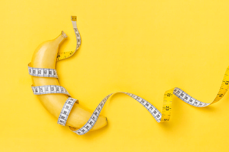 The average penis size is in erection - 13.12 cm