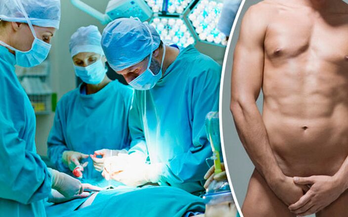 Surgical translation of the penis